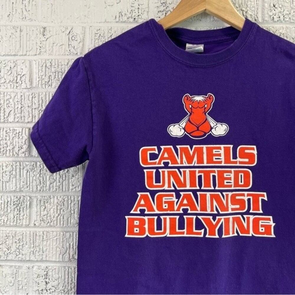 Y2K Men's Anti-Bullying Shirt Purple Men's Small DARE Advocate T-shirt
